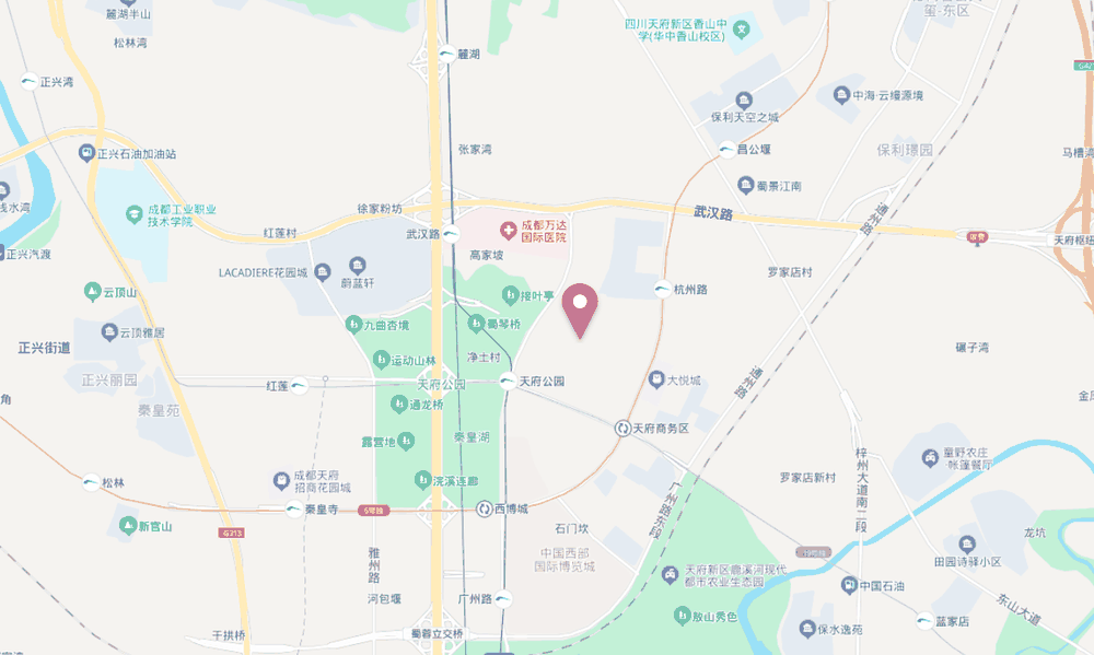 保利天寰广场位置地图